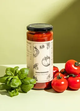 KoRo Tomatensoße mit Basilikum 530 g – Produktbild 1 von 1