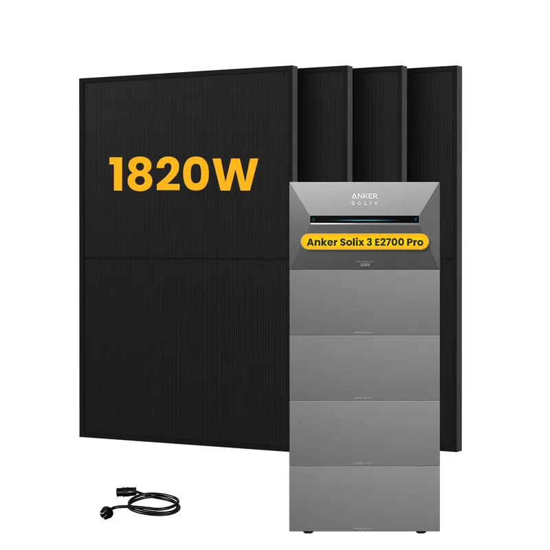 Anker Anker SOLIX Solarbank 3 E2700 Pro, mit 4 x 455 Bifaziale Solarmodule, by Powerness - 13.5kWh / ohne Zubehör / Selbstabholung – Produktbild 1 von 1