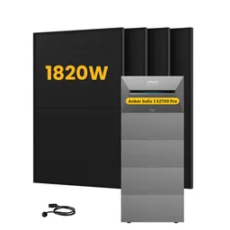 Anker Anker SOLIX Solarbank 3 E2700 Pro, mit 4 x 455 Bifaziale Solarmodule, by Powerness - 13.5kWh / ohne Zubehör / Selbstabholung – Produktbild 1 von 1