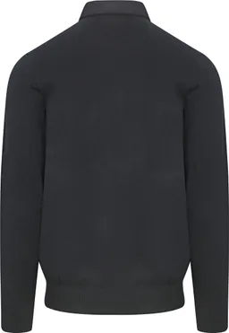 Profuomo Profuomo Longsleeve Poloshirt Luxury Basic Navy - Größe L – Produktbild 1 von 1