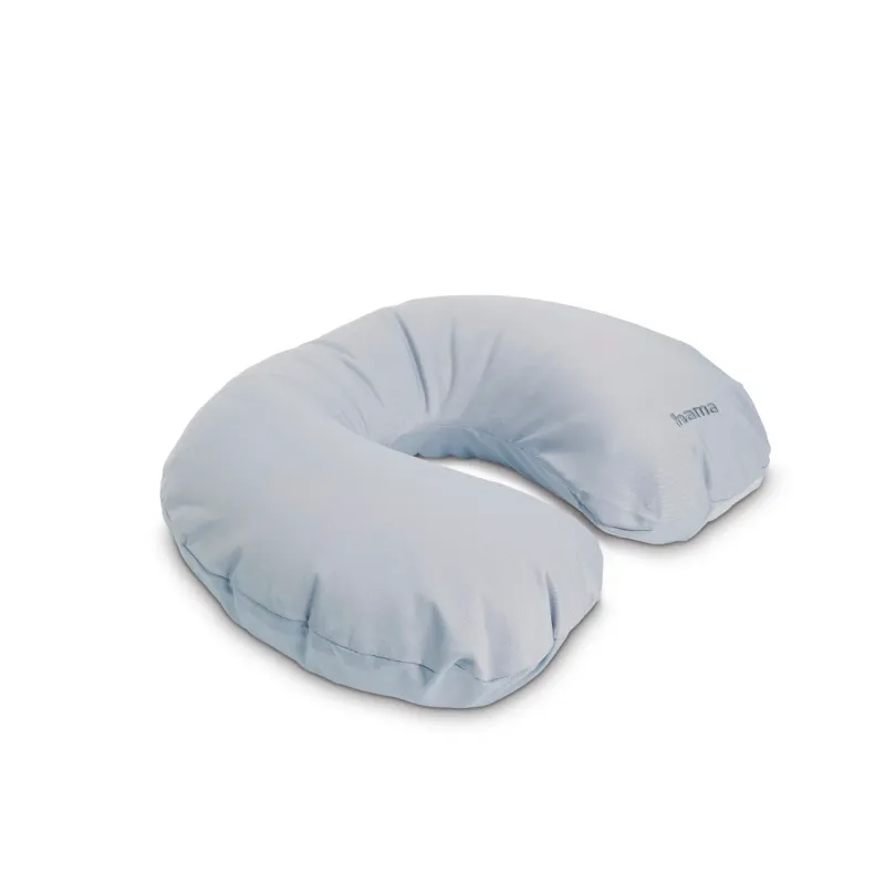Hama Hama Nackenhörnchen, aufblasbar, 48 x 32 cm, Grau, – Produktbild 3 von 4