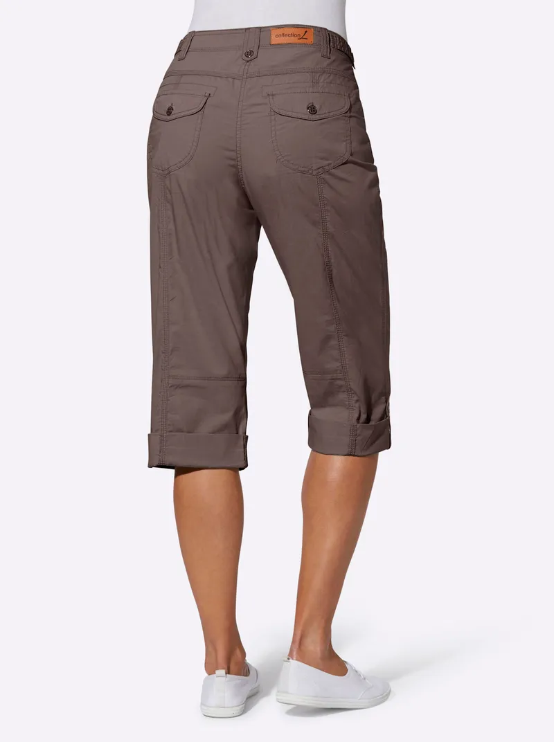 Witt Caprihose, Dunkeltaupe, – Produktbild 1 von 3