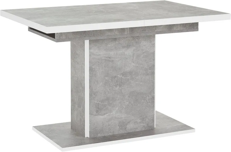 HELA Esstisch Alice, ausziehbar, Breite 120-160 cm, Grau, – Produktbild 2 von 5