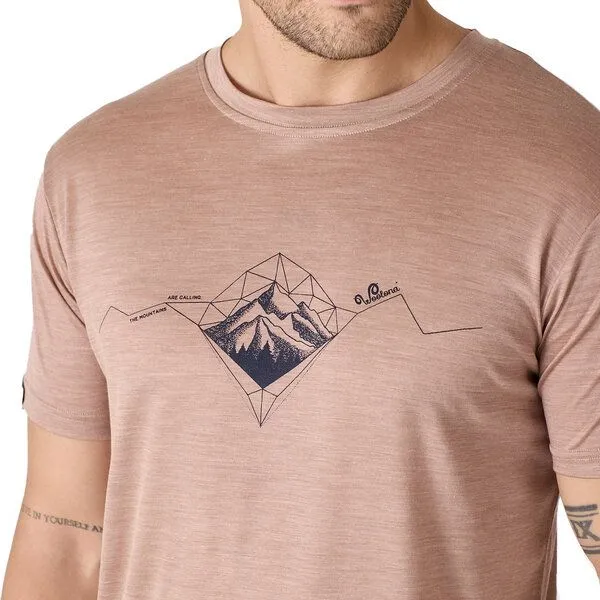Woolona Woolona Lyocell & Merinowolle T-Shirt - TERRA 50/50, Brown, – Produktbild 6 von 8