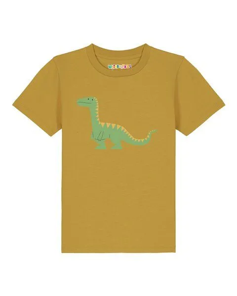 watabout.kids watabout.kids T-Shirt Kinder Baby Dinosaurier, Ochre, – Produktbild 1 von 2