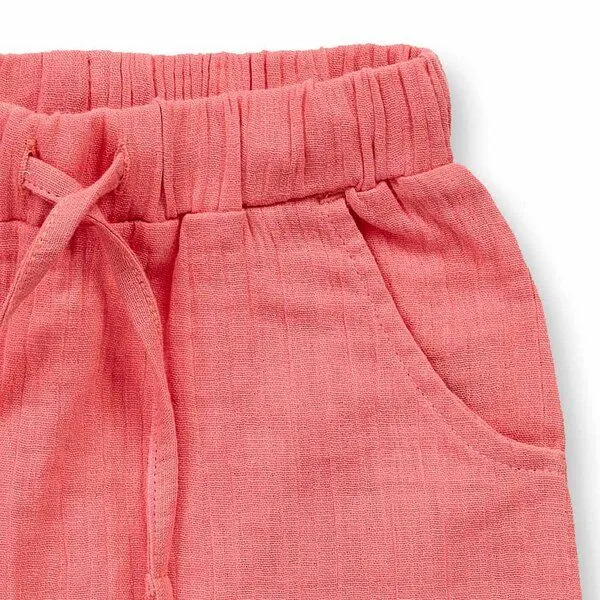 Sense Organics Sense Organics Babyhose, Modell LOKI, Pfirsichrosa, – Produktbild 2 von 3