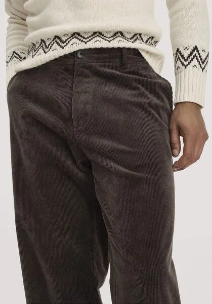 hessnatur hessnatur Cordhose RONNEL Relaxed aus Bio-Baumwolle, Kakao braun, – Produktbild 2 von 3