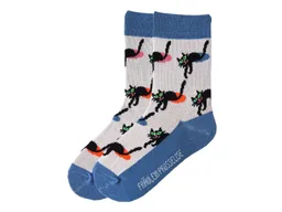 Fräulein Prusselise Baby- und Kindersocken Schwarze Katze Gr.19/22 – Produktbild 1 von 1