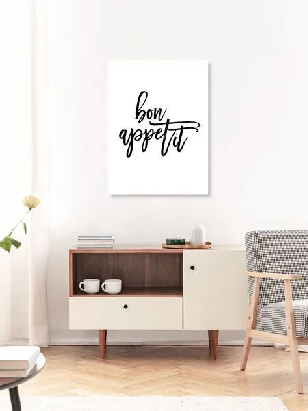 Photocircle Photocircle Poster / Leinwandbild - Bon Appetit – Produktbild 3 von 4