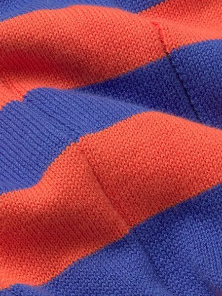 thinking mu thinking mu Damen Weste - Sherry Knitted Vest - aus Baumwolle, Multicolor orange (orange), – Produktbild 2 von 2