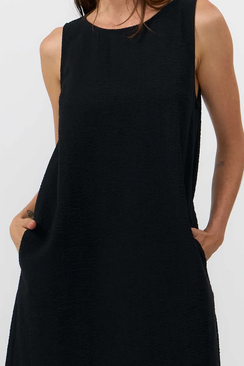 SUITE13LAB SUITE13LAB Damen vegan Kleid Lena Schwarz, Schwarz, – Produktbild 2 von 2