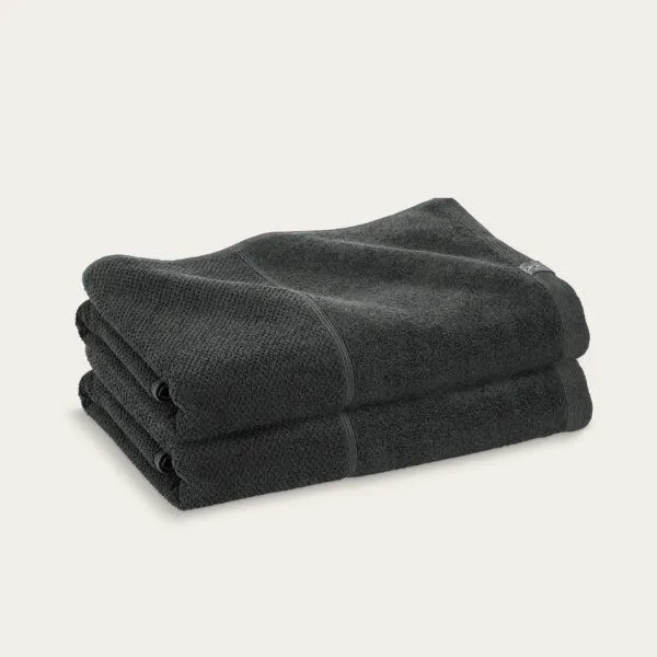 KUSHEL KUSHEL The Bath Towel Duo, Slate grey grau, – Produktbild 1 von 4