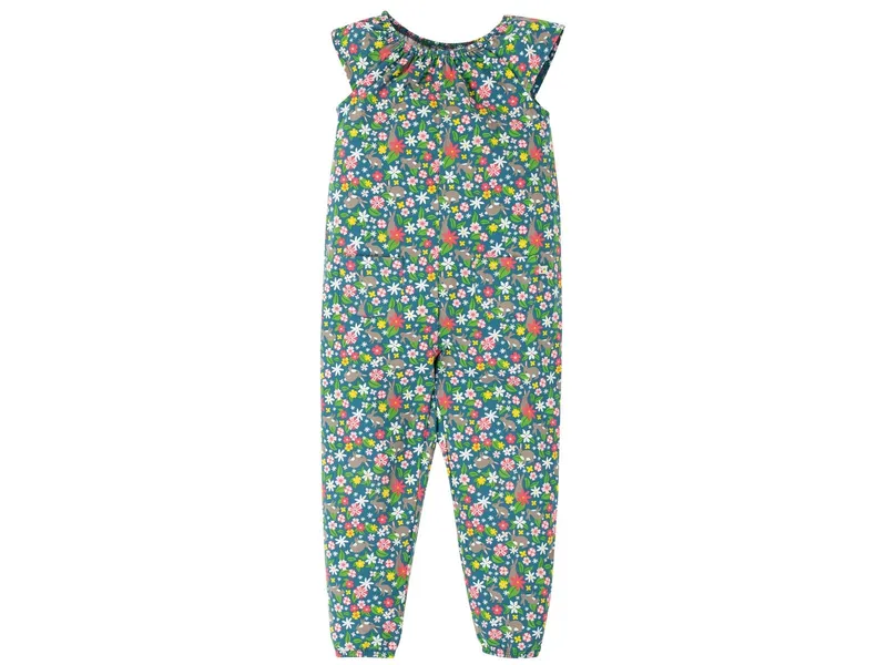 Frugi Frugi Kinder Jumpsuit Overall Blümchen Gr.6 (2-3 Jahre), Mehrfarbig, – Produktbild 1 von 1