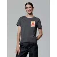watapparel watapparel T-Shirt Frauen Tarot The Coffee, Anthracite, – Produktbild 1 von 1