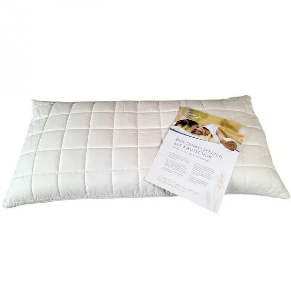 Speltex Speltex Schlafkissen mit Dinkelspelzen und Kautschuk 40x80 cm – Produktbild 5 von 5