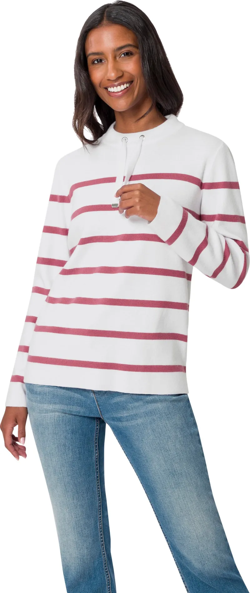 heine Streifenpullover erika-weiß-gestreift, Erika-weiß-gestreift, – Produktbild 2 von 2