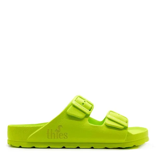 thies Vegane Ecofoam Sandale thies, Limoncello, – Produktbild 1 von 4