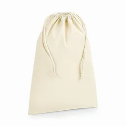 Westford Mill Wäschesack Baumwollbeutel Baumwolltüte Westford Mill Beutel – Produktbild 1 von 1