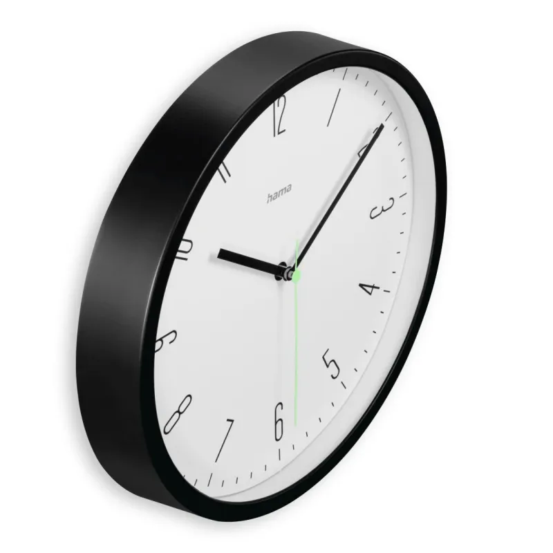 Hama Hama Wanduhr "Capri", Quarzuhr, analog, modern, Ø 25 cm – Produktbild 2 von 5