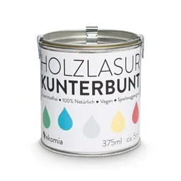 ekomia ekomia Kunterbunt Holzlasur 0,375l – Produktbild 1 von 1
