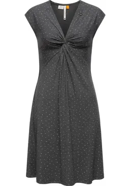 ragwear ragwear Wickelkleid Comfrey stylisches Sommerkleid mit tiefem V-Ausschnitt – Produktbild 1 von 1