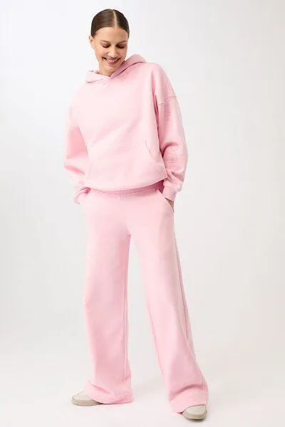 mandala mandala Basic Hoodie Signature, Soft-pink (rosa), – Produktbild 4 von 4