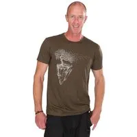 Life Tree Ecovero Shirt von Life-Tree für Herren "Maple Island" in Navy Blue/Fern Green – Produktbild 1 von 1