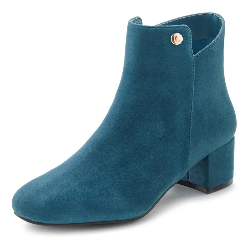 Lascana Stiefelette, Petrol, – Produktbild 2 von 3