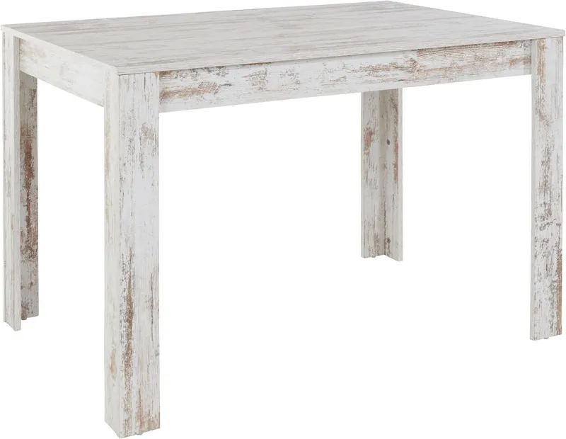 OTTO home Esstisch Meigh (OTTO-Choices), Breite 120 cm, in verschiedenen Farbvarianten erhältlich, Weiß, – Produktbild 3 von 8