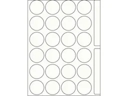 endi haft 480 Etiketten rund 25 mm – Produktbild 1 von 1