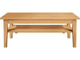 Couchtisch "Solvita" B 116 x T 70 x H 45 cm, Kiefer gelaugt – Produktbild 1 von 1