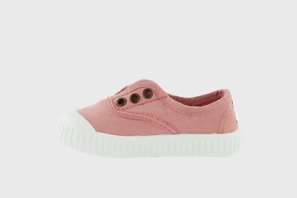 Victoria Victoria vegane Kinder-Schlüpfsneaker – Tintada de Lona, Nude (rosa), – Produktbild 2 von 4