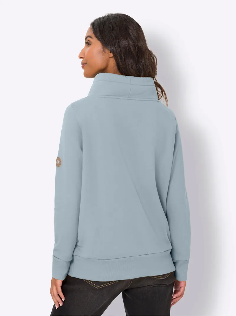 heine Sweatshirt hellblau, Hellblau, – Produktbild 2 von 2