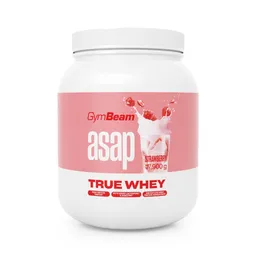 GymBeam ASAP GymBeam ASAP True Whey 900 g Erdbeere – Produktbild 1 von 1