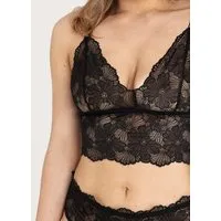 erlich textil erlich textil Classy Lace Bralette, bügelloses Bustier mit Spitze aus weichem recyceltem Polyamid, made in Europe – Produktbild 1 von 1