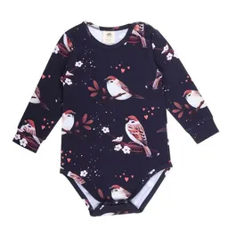 Walkiddy Baby Body Langarm *Little Sparrows* Gots Bio | Walkiddy – Produktbild 1 von 1