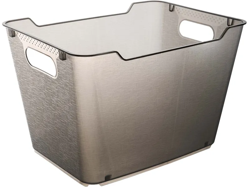 Keeeper Keeeper Aufbewahrungsbox "Lotta" 40 x 28 x 25 cm, 20 l, Grau, – Produktbild 1 von 1