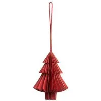 Tranquillo Tranquillo Papieranhänger TREE - klein, Rot, – Produktbild 2 von 3