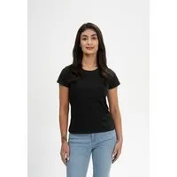 MELA T-Shirt Style LANISHA | von MELA | Fairtrade & GOTS zertifiziert, Schwarz, – Produktbild 1 von 1