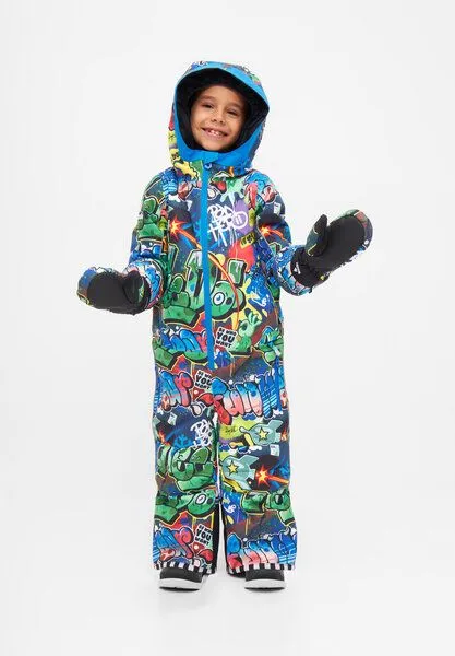 WeeDo WeeDo Schneeanzug „Cosmo Sprayprint“, Grafitti print, – Produktbild 3 von 3
