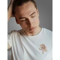 Kultgut Kultgut Biofair- Artdesign Klassik Shirt / Little Tree in Woodoptik, Natur, – Produktbild 1 von 1