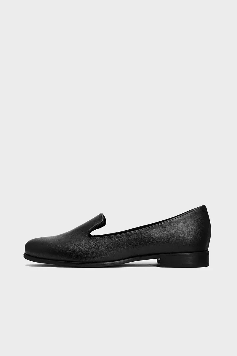 BOHEMA BOHEMA Damen vegan Loafer Herren Schwarz, Schwarz, – Produktbild 1 von 2