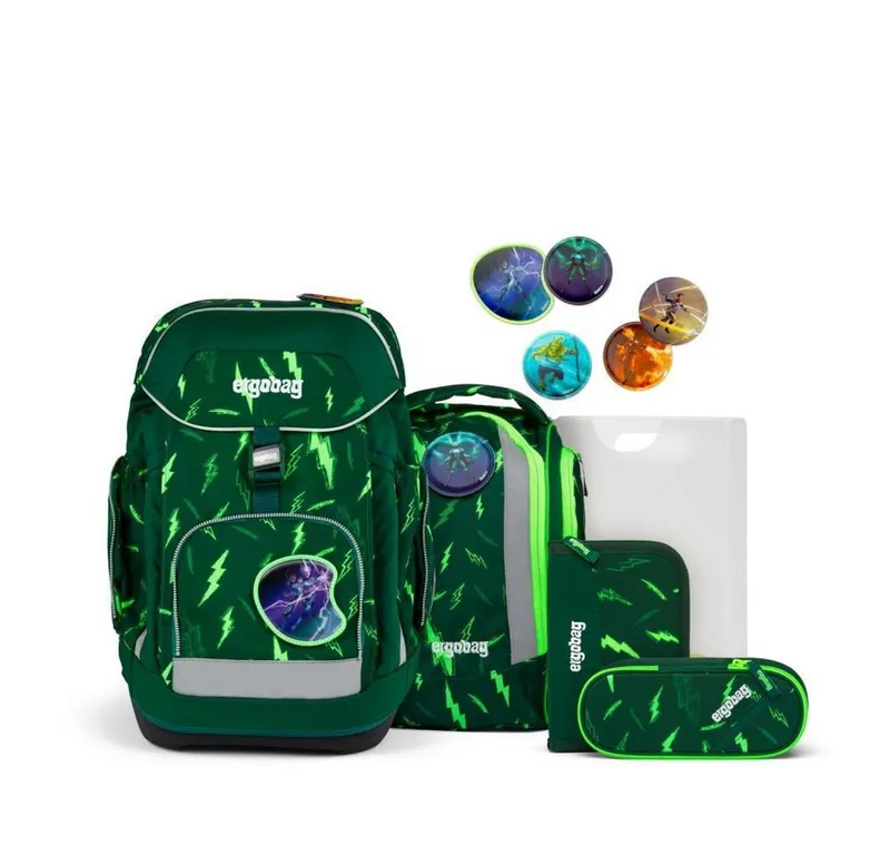 Ergobag Ergobag Schulrucksack Maxi (5tlg), Bärtastisch, – Produktbild 1 von 1