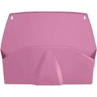 Exacompta Exacompta Wandprospekthalter "AutentiK" horizontal, 1 Fach, 72 x 382 x 289 mm, rosa – Produktbild 1 von 1