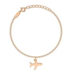 MOANINA MOANINA Armband Flugzeug - 925 Silber/18k Gold Vermeil – Produktbild 1 von 1