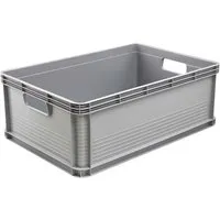 Keeeper keeeper Transportbox 'Robert' stapelbar, 60 x 40 x 22 cm, 45 l, grau – Produktbild 1 von 1