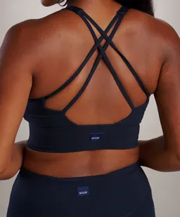 SEAAV SEAAV Damen vegan Sport-Bh Shoreline Support Mitternachtsblau – Produktbild 1 von 1