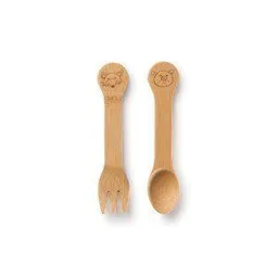 Bambus Bambus Kinder Löffel&Gabel Set – Produktbild 1 von 1