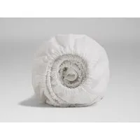 Yumeko Spannbettlaken "Yumeko" aus Bio-Baumwolle TENCEL, Pure white, – Produktbild 1 von 1