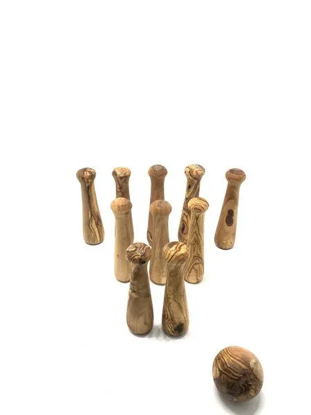 Olivenholz erleben Olivenholz erleben Bowling "At Home" aus Olivenholz – Produktbild 2 von 3